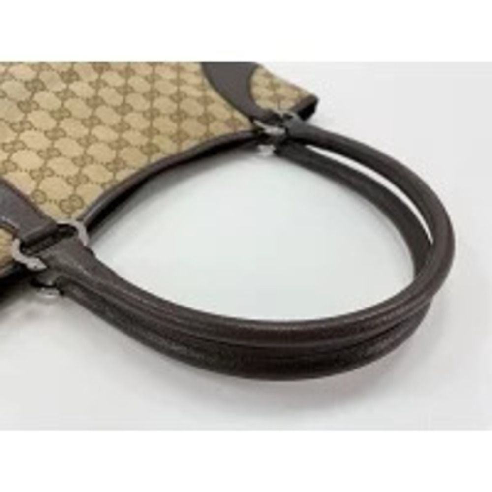 Gucci GG Canvas Tote Bag Brown - Picture 8 of 10